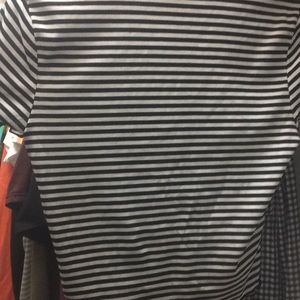 Brand new cropped striped tee